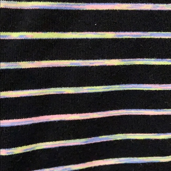 Ivivva Black & Pastel Rainbow Striped Racerback - Picture 5 of 7